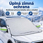 Kryt na čelné sklo auta – ochrana pred snehom a slnkom, univerzálny, hrubý, zakrýva polovicu kapoty