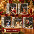 Sada 5 kusov za 22€🎄 Vianočná ozdoba na peniaze ✨ Ozdoba na vianočný stromček, ktorá ukrýva bankovky – kreatívny a prekvapivý sviatočný darček.