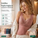 🔥【3 kosi】❤️【40–100 kg】Čipasto spodnje perilo za jesen in zimo z učinkom podpore in oblikovanja prsi