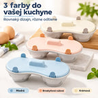 🥚✨【1 kus, 2 priehradky, s vekom】Mikrovlnný varič vajec – rýchle, praktické a zdravé raňajky bez námahy.