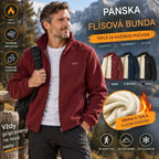 ⛄【M-5XL】Nová pánska jesenno-zimná bunda z hrubej ovčej kože - teplá, pohodlná a vetruodolná, zimná nevyhnutnosť.